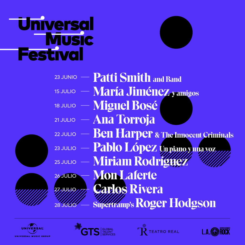 Universal Music Festival da a conocer el deslumbrante cartel de su